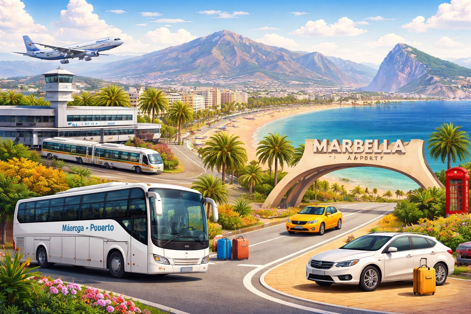 how to get to marbella